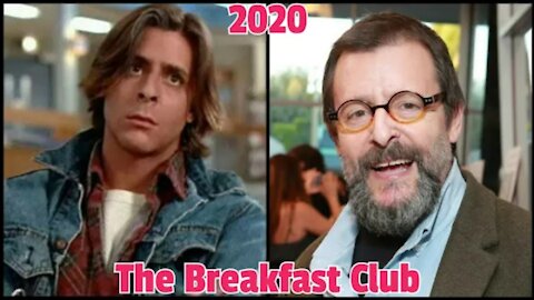 The BREAKFAST CLUB CAST THEN AND NOW