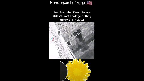 Real Hampton Court Palace CCTV Ghost Footage of King Henry VIll in 2003