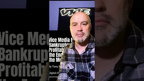 Vice Media Facing Bankruptcy