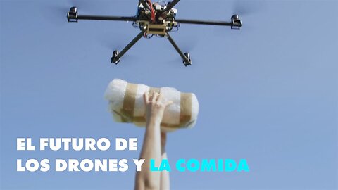 Uber quiere mandarte la comida en drones