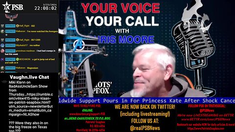 2024-03-23 22:00 EDT - Your Voice, Your Call: with Chris Moore