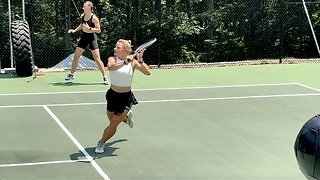 Eva R.'s Action Tennis Highlights from WP Match Day!