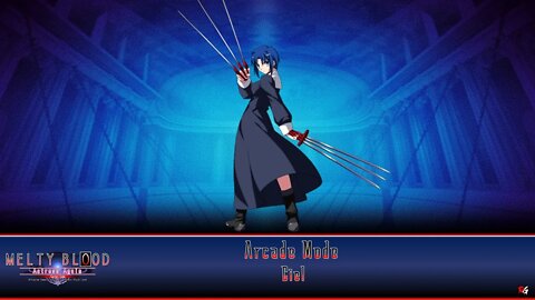 Melty Blood: Actress Again: Current Code: Arcade Mode - Ciel