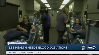 Lee Health asking for blood donations, says supply is critically low