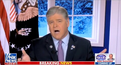 Hannity: I Condemned the Riot on Jan 6th, I Condemn Any Riot