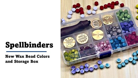 Spellbinders Sealed for Summer Collection