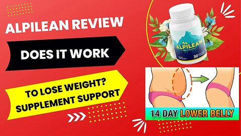 Alpilean Review ⚠️ WARNING ⚠️ DON'T BUY ALPILEAN UNTIL YOU WATCH THIS VIDEO