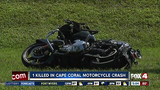 Motorcyclist killed in crash Saturday in Cape Coral