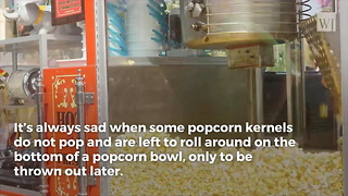 Ever Wonder Why Some of Your Popcorn Kernels Don't Pop? Here's the Scoop.