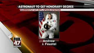 Michigan astronaut to receive honorary degree