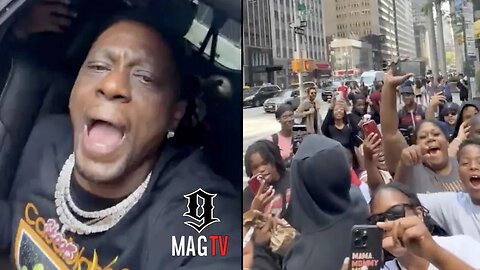 "Da Chirren Luv Me" Boosie Has New York Crowd In A Frenzy! 😳