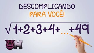 Raiz da soma de Gauss: Você devia saber resolver isso |Matletas