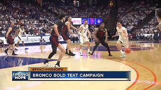 Bronco Bold text campaign