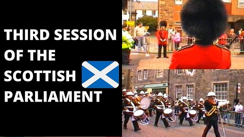 The Third Session of the Scottish Parliament – Parade March down Royal Mile