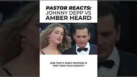 Pastor Reacts: Johnny Depp Vs Amber Heard #shorts