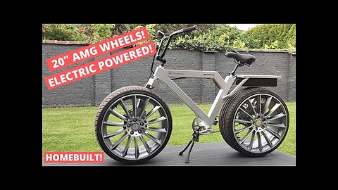 How to build a DIY electric powered fat bike with car tires start to finish