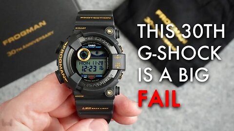 Reasons to AVOID The 30th Anniversary G-Shock Frogman