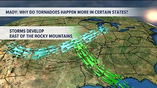 Kevin's Classroom: Why do tornadoes happen more in certain states?