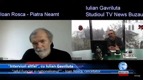 TV NEWS BUZAU - Interviuri altfel, cu Iulian Gavriluta. Jaful funciar si nationalismul - Ioan Ros…