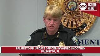 Palmetto Police Department update fatal officer-involved shooting