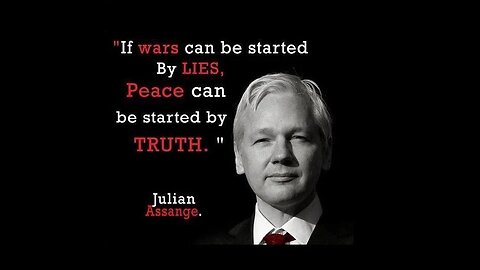 If wars can be started by LIES, PEACE can be started by TRUTH