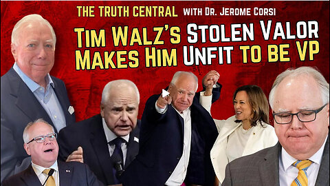 Tim Walz’s Stolen Valor Makes Him Unfit to be VP