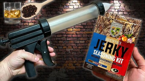 The Best Deer Jerky Recipe on YouTube...Whiskey Pepper!!!