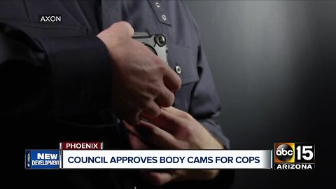 Council approves body cameras for officers