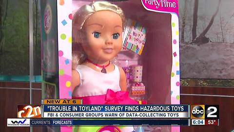 Lead-laden & data-collecting toys top 2017 "Trouble in Toyland" report