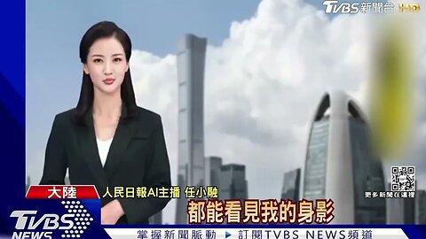 Inteligência artificial substitui apresentadora na TV chinesa