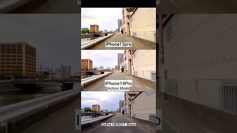iPhone 13 pro vs iPhone 14 pro vs GoPro Hero 11 black