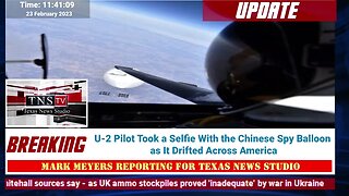 U-2 Pilot Took a Selfie With the Chinese Spy Balloon as It Drifted Across America