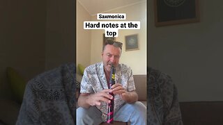 Hard notes at the top #musiclessons #music #saxophone #tinyhome #travel #vanlifers #campervans