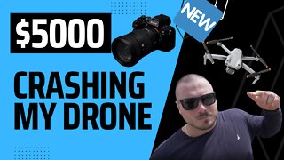 Wrecking My $1000 DJI Drone Instantly! | $5000 YouTube Camera Setup| New Camera Sony A7Siii