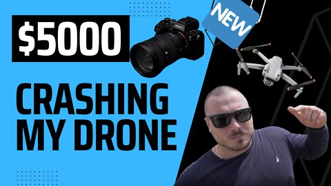 Wrecking My $1000 DJI Drone Instantly! | $5000 YouTube Camera Setup| New Camera Sony A7Siii