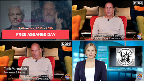 Chiasso News 7 dicembre 2023 - FREE ASSANGE DAY