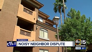 Phoenix man shoots self while firing on upstairs neighbors