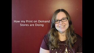 Update on Print on Demand Stores