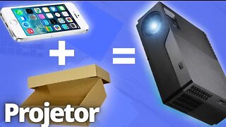 How to make a projector using a mobile phone: turn your smartphone into a movie screen!. 😊