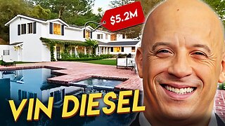 Vin Diesel | House Tour | $5.2 Million Beverly Hills Mansion & More