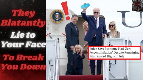 Biden Claims 0% Inflation Before Leaving For Vacation With Hunter | They Are Lying to Your Face!