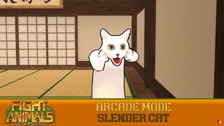 Fight of Animals: Arcade Mode - Slender Cat