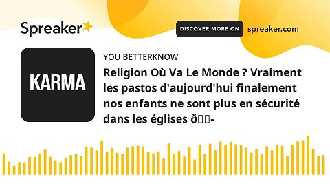 Religion Où Va Le Monde ? Vraiment les pastos d'aujourd'hui finalement nos enfants ne sont plus en s