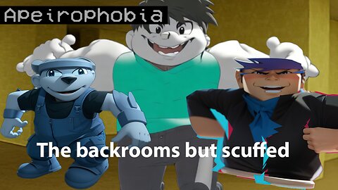 Apeirophobia. The backrooms but scuffed. Pt.4 Refersher(Roblox)