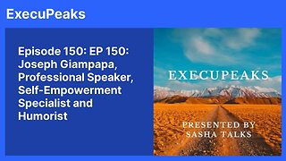 ExecuPeaks: Joseph Giampapa, Professional Speaker, Self Empowerment Specialist and Humorist