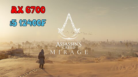 Assassin's Creed Mirage | RX 6700 + i5 12400f | Ultra Settings | Gameplay | Benchmark