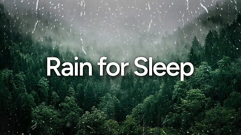 Heavy Rain for Sleep | 10 Hours of Rain Sounds for Deep Sleep