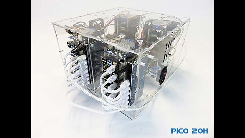 PicoCluster 20H 20 node Raspberry PI 4B cluster