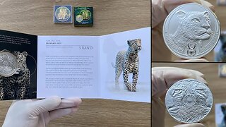 2023 South Africa Big 5 Series II - The Leopard 1oz Silver Coin