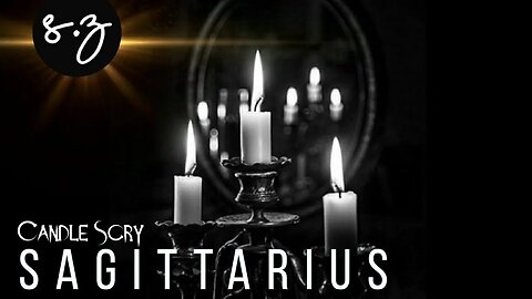 iScry Sagittarius 🕯 Peripherl Plastic (5min Candle & Oracle)